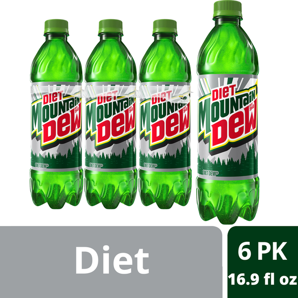 Mountain Dew Diet Soda Pop