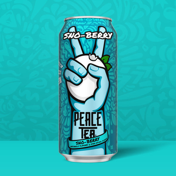 Peace Tea Sno-Berry Iced Tea Can