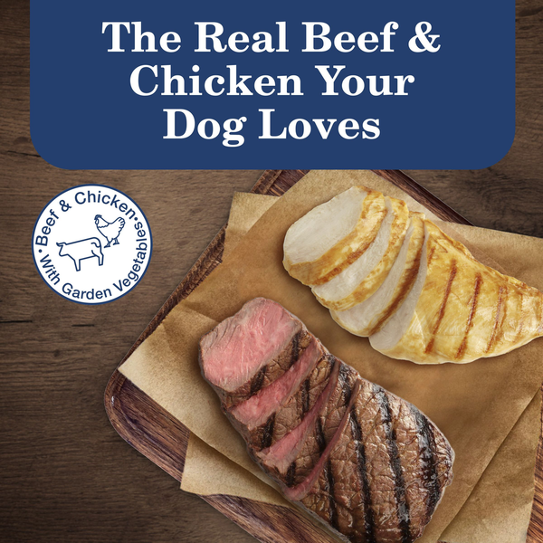 Blue Buffalo Homestyle Recipe Chicken & Beef Pate Wet Dog Food