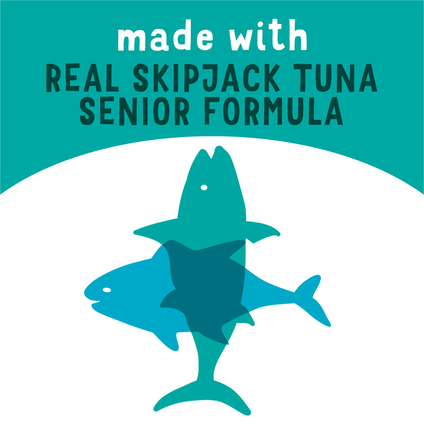 Purina Friskies Natural, Grain Free Senior Broth Wet Cat Food Complement, Lil' Soups Skipjack Tuna