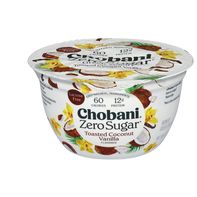Chobani Nonfat Greek Toasted Coconut Vanilla Yogur...
️