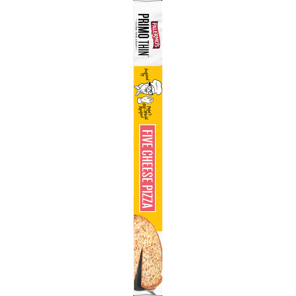 Palermo's Primo Thin Pizza, Five Cheese, Ultra Thin Crust