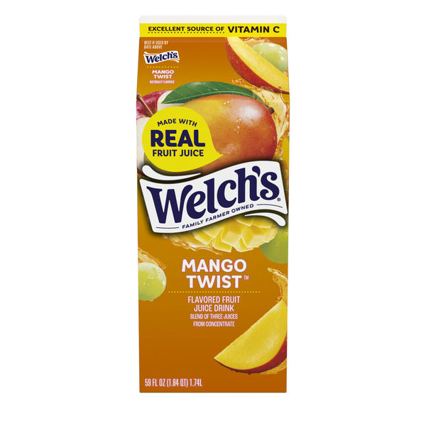 Welch's Mango Twist Flavored Fruit Juice Cocktail Blend