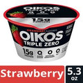 Oikos Triple Zero Strawberry Greek Yogurt️