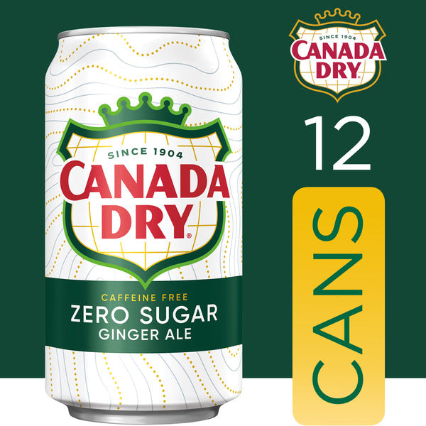 Canada Dry Zero Sugar Ginger Ale