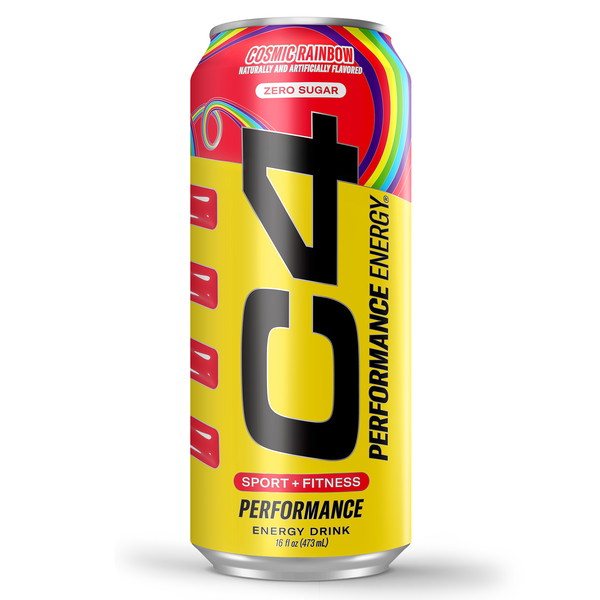 C4 Energy x Skittles, Explosive Energy, Fruity Flavor