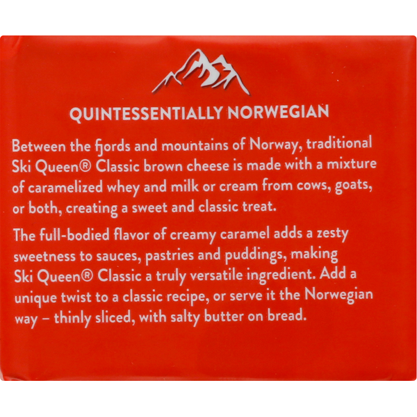 TINE Ski Queen Cheese, Creamy Caramel, Classic