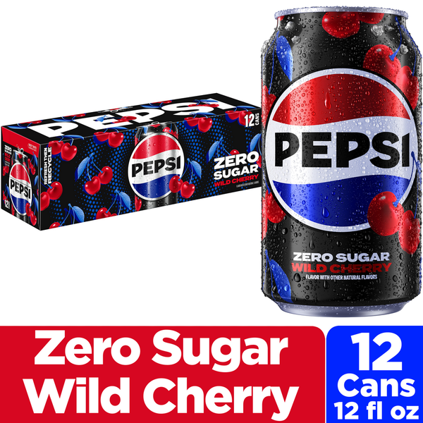 Pepsi Zero Sugar Wild Cherry