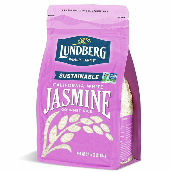 Lundberg Family Farms Gourmet, California White Jasmine Rice