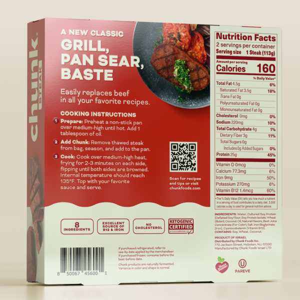 Chunk Foods Steak