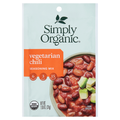 Simply Organic Seasoning Mix, Vegetarian Chili