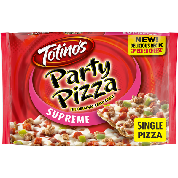 Totino's Party Pizza Supreme Thin Crust Frozen Pizza