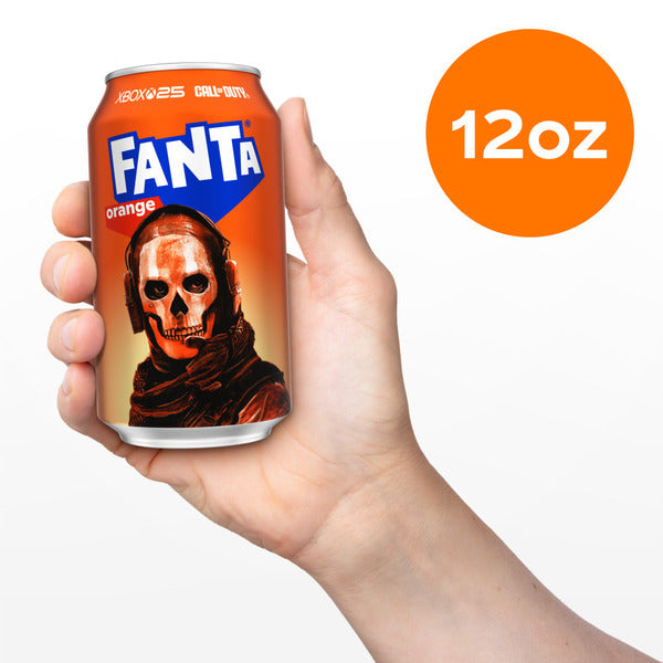 Fanta Orange Soda Fridge Pack Cans