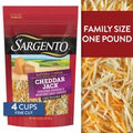 Sargento Natural Cheddar Jack Shredded Cheese, Fin...
️