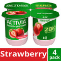 Activia Probiotic Blended Nonfat Strawberry Yogurt