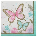 Party Creations Napkin, Butterfly Shimmer, 2-Ply️