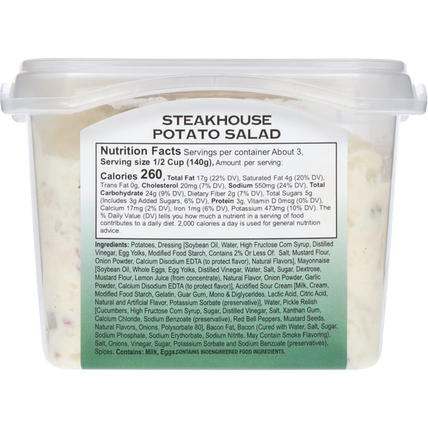 Grandpa's Signature Salads Potato Salad, Steakhouse