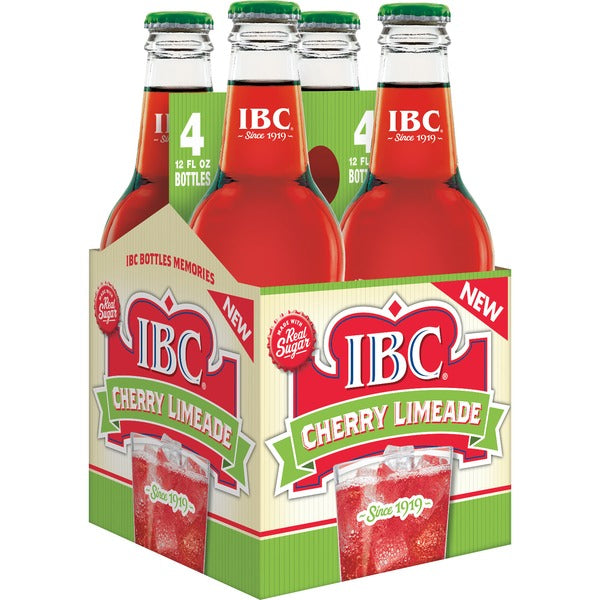 IBC Cherry Limeade Made with Sugar