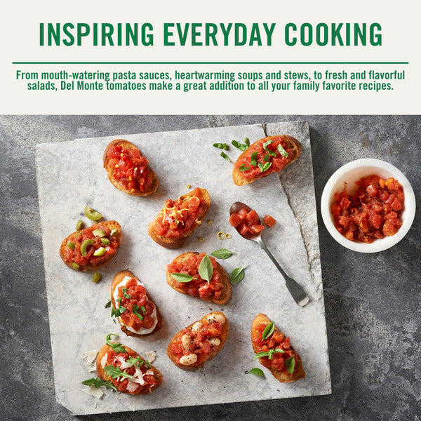 Del Monte Diced Tomatoes with Green Peppers & Onions