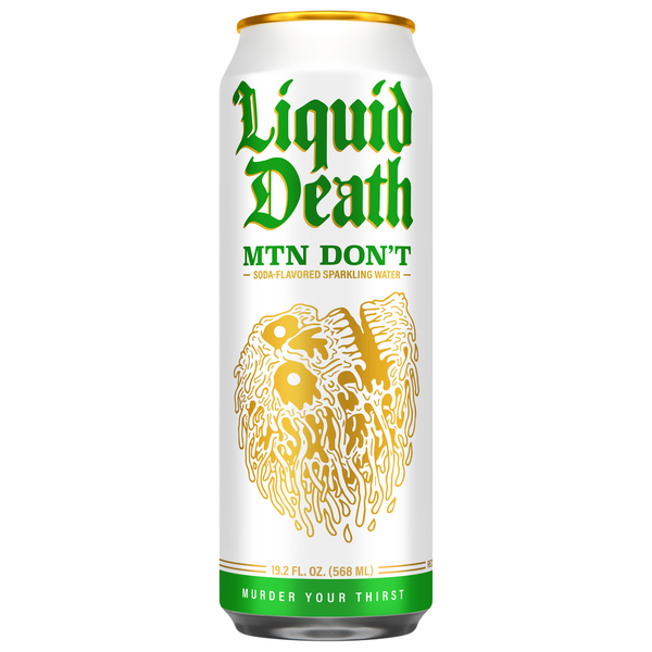 Liquid Death Mtn Don't Sparkling Water