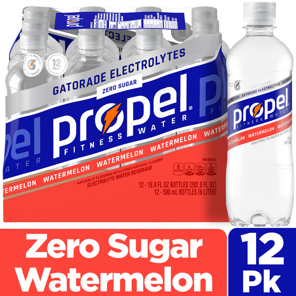 Propel Zero Sugar Electrolyte Water Beverage Watermelon