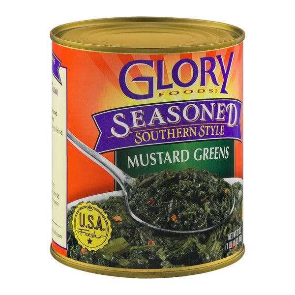 Glory Foods Seasoned Southern Style Mustard Greens