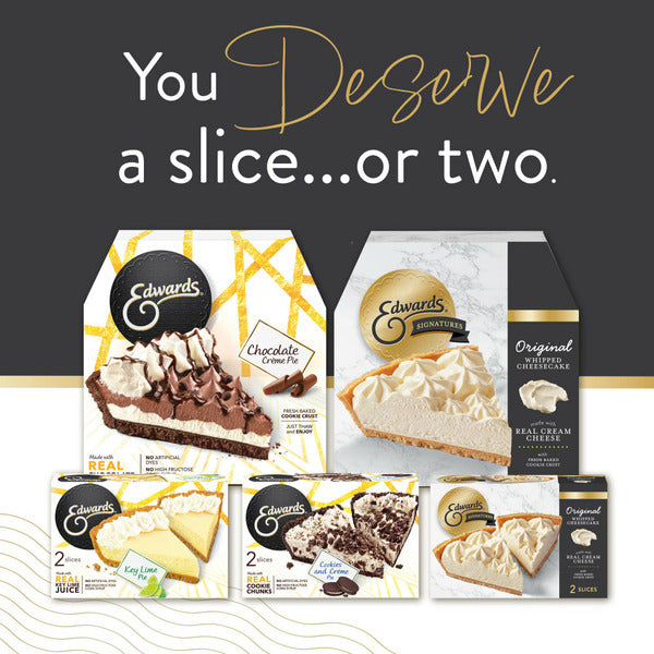 Edwards Singles Desserts Choc Crème Pie Slices