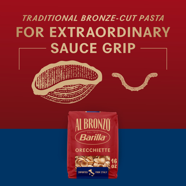 Barilla Al Bronzo Orecchiette Pasta