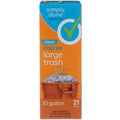 Simply Done Flap Tie Large Trash Bags, Clear️