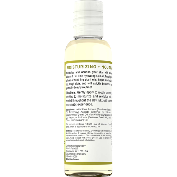 Nature's Truth Vitamin E Oil