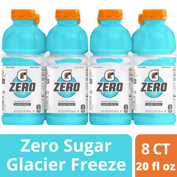 Gatorade Zero, Glacier Freeze - Pack