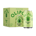 OLIPOP Prebiotic Soda, Ginger Ale, Shelf Stable