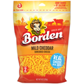 Borden Regular Shredded Cheese, Mild Cheddar