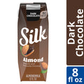 Silk Shelf-Stable Almond Milk Singles, Dark Chocolate, Dairy-Free, Vegan, Non-GMO Project Verified, 8 oz.