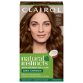 Clairol 6BZ Light Caramel Brown Zero Ammonia Vegan Hair Color with Coconut Oil + Aloe