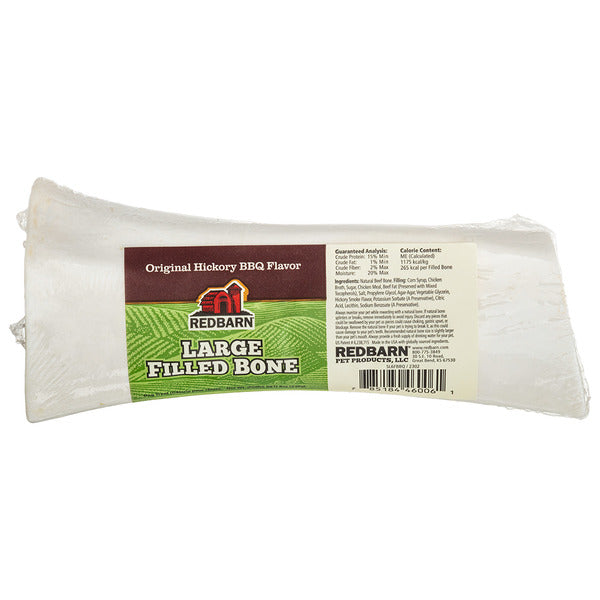 RedBarn Filled Bone Hickory BBQ Flavor, Large