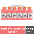 Gatorade Thirst Quencher, Zero Sugar, Watermelon Splash, 12-Pack