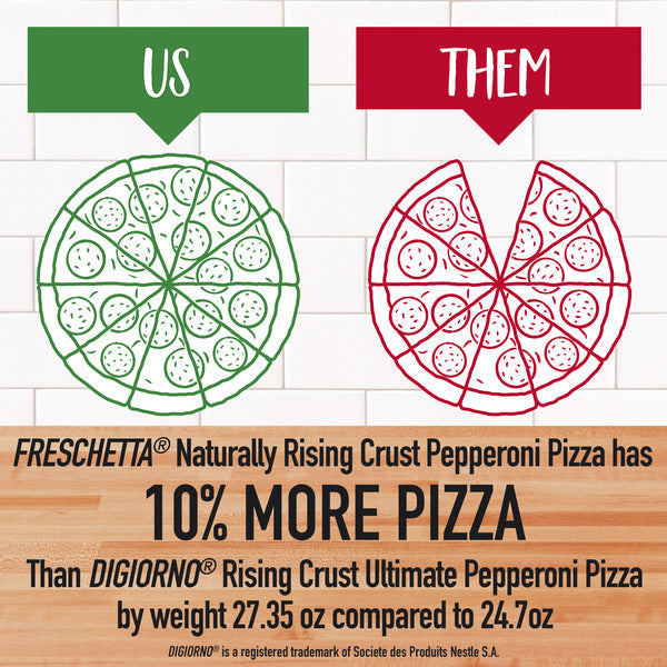 Freschetta Naturally Rising Crust Pepperoni Pizza