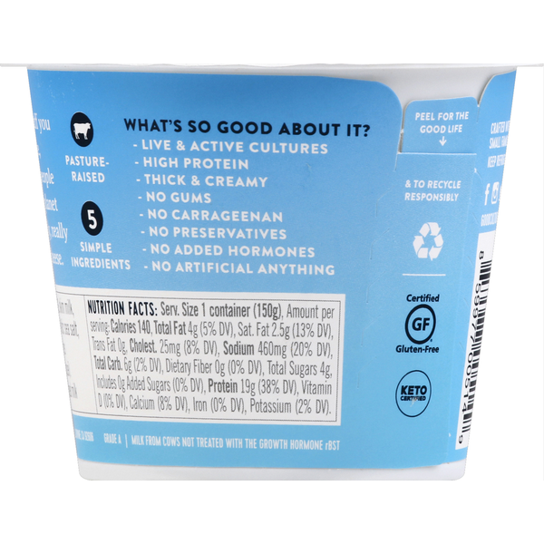 good culture Cottage Cheese, Simply, Low-Fat Classic