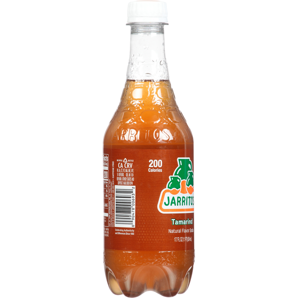 Jarritos Soda, Natural Flavor, Tamarind