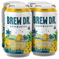 Brew Dr. Kombucha Pineapple Paradise, Organic Kombucha