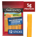 Sargento Natural Smokehouse Cheddar™ Cheese Sticks, 12-Count