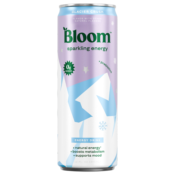 Bloom Sparkling Glacier Crush Energy Drink