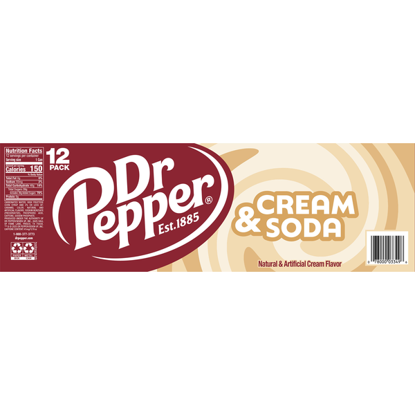 Dr Pepper Cream & Soda