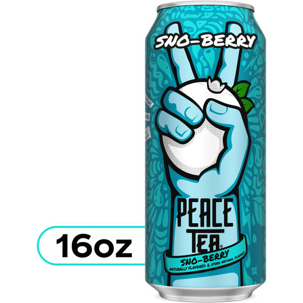 Peace Tea Sno-Berry Iced Tea Can