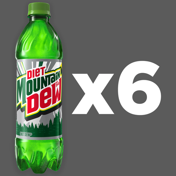 Mountain Dew Diet Soda Pop
