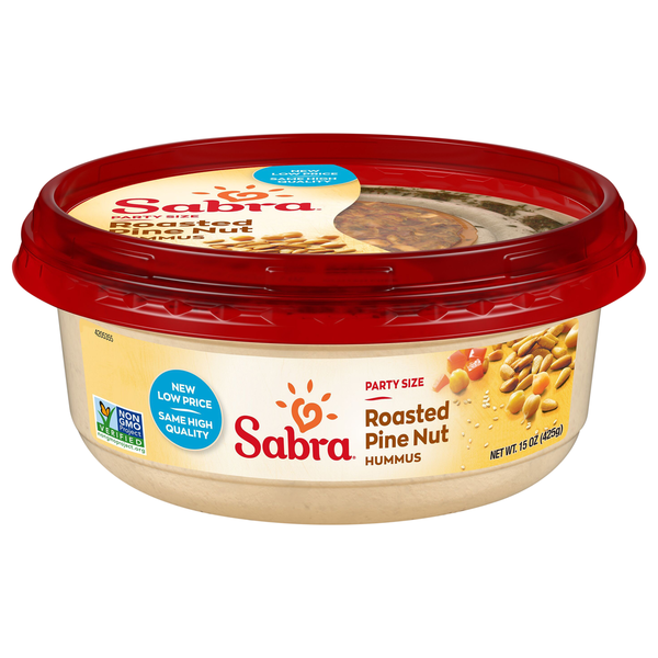 Sabra Roasted Pine Nut Hummus Party Size