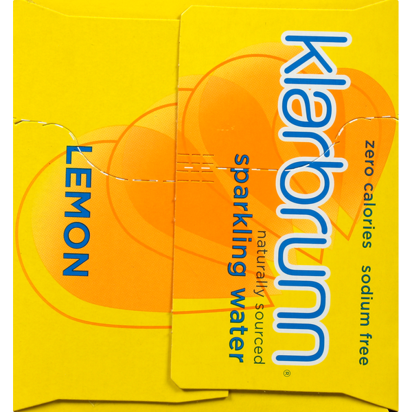Klarbrunn Lemon Sparkling Water