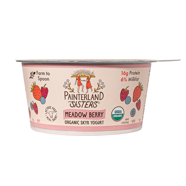 Painterland Sisters Meadow Berry Organic Skyr Yogurt