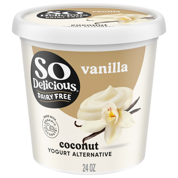 So Delicious Dairy Free Coconut Milk Vanilla Yogurt Alternative